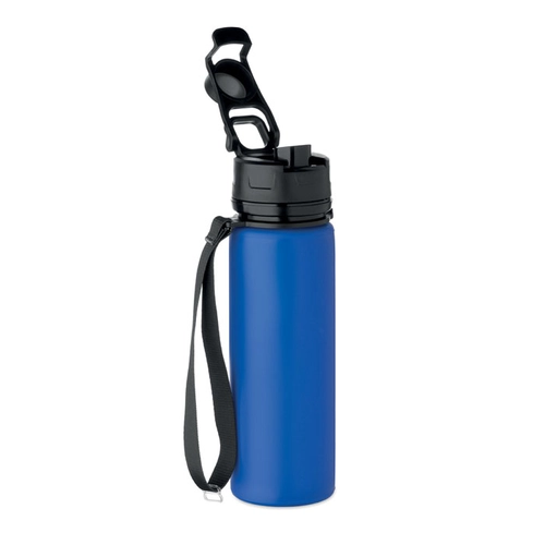 image du produit Bouteille de sport pliable en silicone avec couvercle en PP
