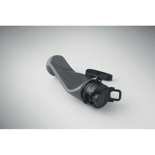 image du produit Bouteille de sport pliable en silicone avec couvercle en PP