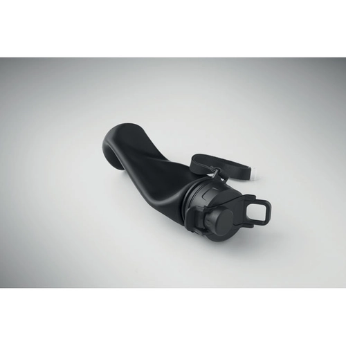 image du produit Bouteille de sport pliable en silicone avec couvercle en PP