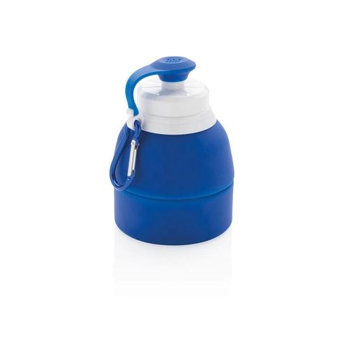 image du produit Bouteille de sport pliable isotherme en silicone 580 ml