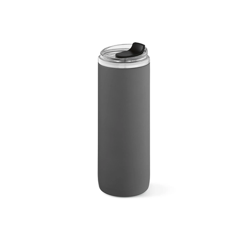 image du produit Bouteille double paroi 760 ml en acier inox recyclé - avec gobelet de voyage