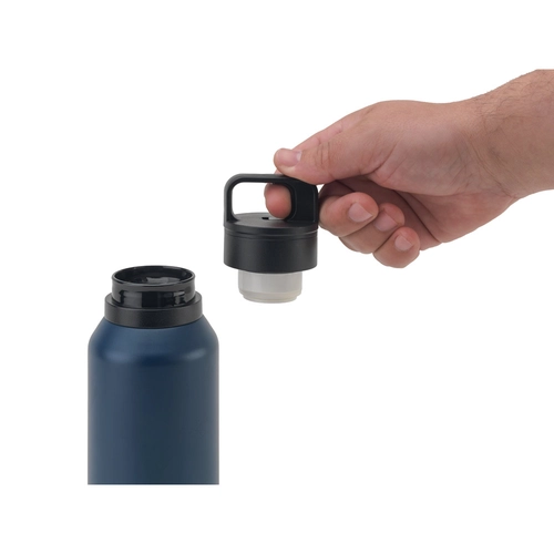 image du produit Bouteille en acier inoxydable (91% recyclé) avec double paroi isolée sous vide 590 mL