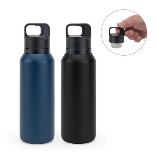 image du produit Bouteille en acier inoxydable (91% recyclé) avec double paroi isolée sous vide 590 mL