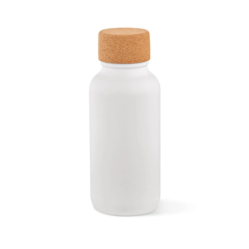 image du produit Bouteille en inox recyclé 530 ml simple paroi finition mate - bouchon en liège