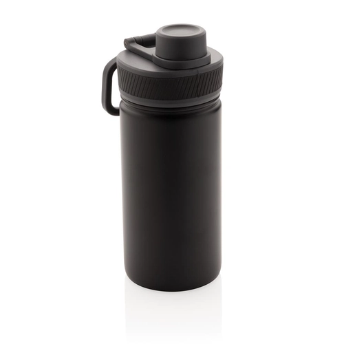 image du produit Bouteille isotherme 550 ml en acier inox avec bouchon sport