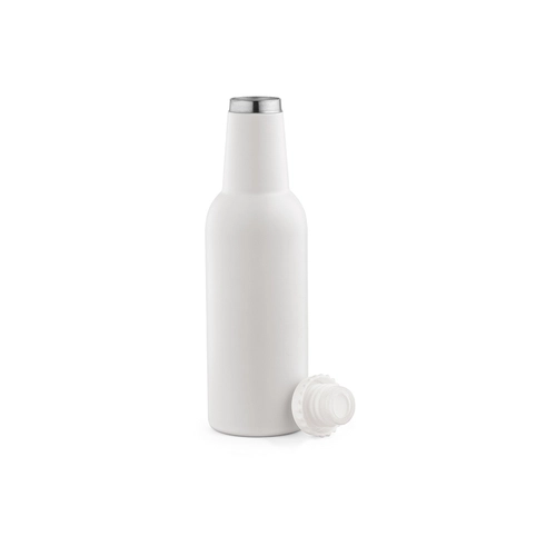 image du produit Bouteille isotherme en acier inox recyclé de 360 ml double paroi - système anti-fuite