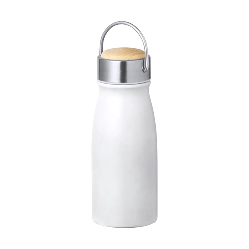 image du produit Bouteille isotherme en inox recyclé 350 ml - bouchon bois