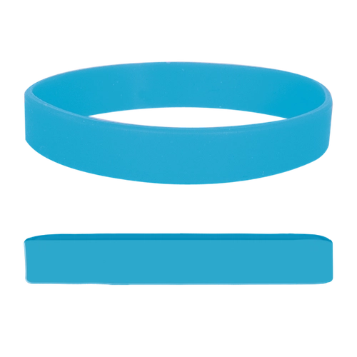 image du produit Bracelet silicone adulte - résistant à l'eau et réutilisable