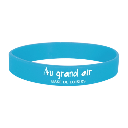 image du produit Bracelet silicone adulte - résistant à l'eau et réutilisable