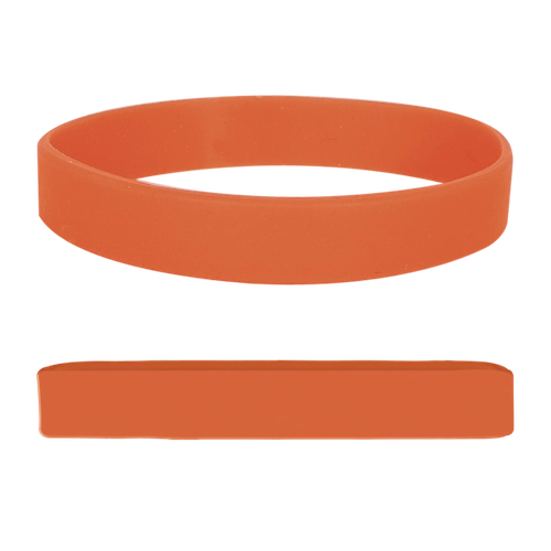 image du produit Bracelet silicone adulte - résistant à l'eau et réutilisable