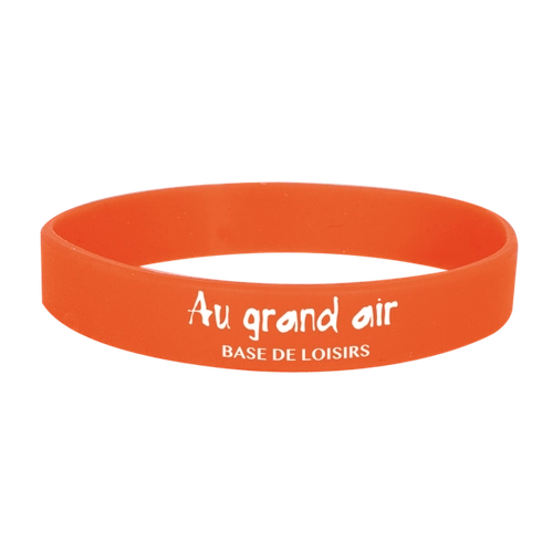 image du produit Bracelet silicone adulte - résistant à l'eau et réutilisable