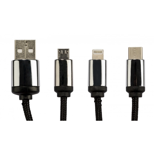 image du produit Câble 3 en 1 charge USB EASY