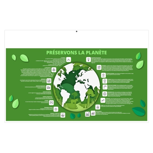 image du produit Calendrier bancaire publicitaire 14 mois graphisme néo-rétro
