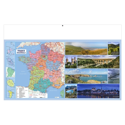 image du produit Calendrier bancaire publicitaire 14 mois graphisme néo-rétro