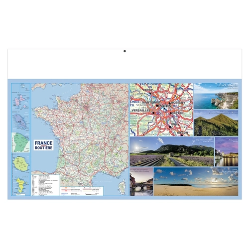 image du produit Calendrier bancaire publicitaire 14 mois graphisme néo-rétro