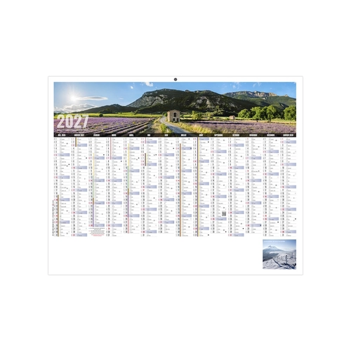 image du produit Calendrier bancaire publicitaire auvergne