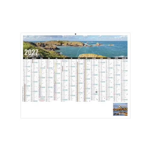 image du produit Calendrier bancaire publicitaire bretagne