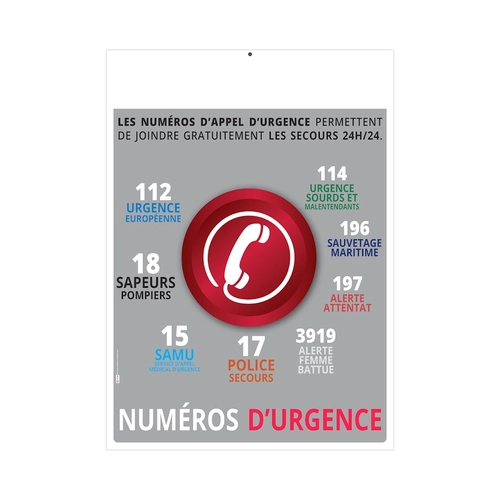 image du produit Calendrier bancaire publicitaire Marianne 14 mois avec 9 versos au choix