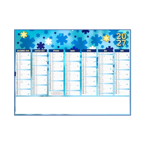image du produit Calendrier bancaire publicitaire spécial ambulance - design tendance