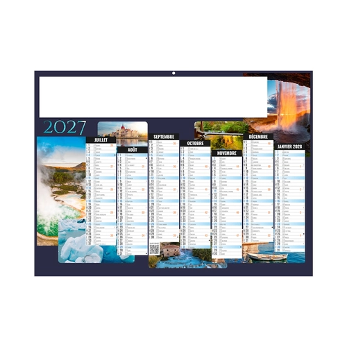 image du produit Calendrier bancaire publicitaire thermal et nature