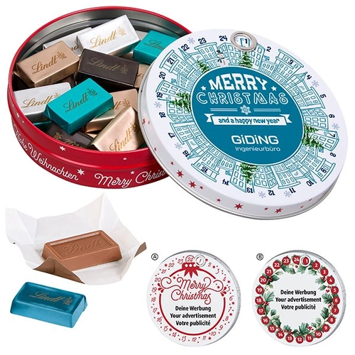 image du produit Calendrier de l’Avent magnétique avec des Napolitains de Lindt