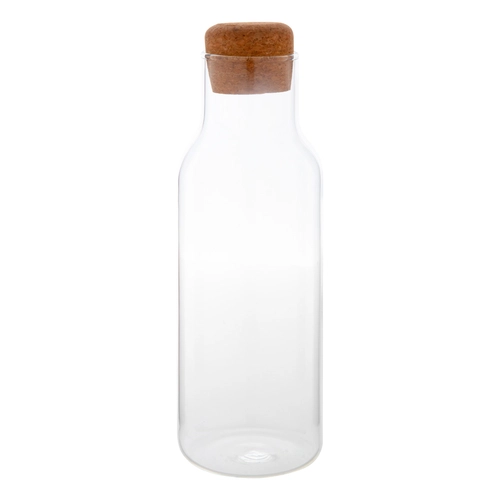 image du produit Carafe à eau en verre borosilicate 600 ml - couvercle en liège