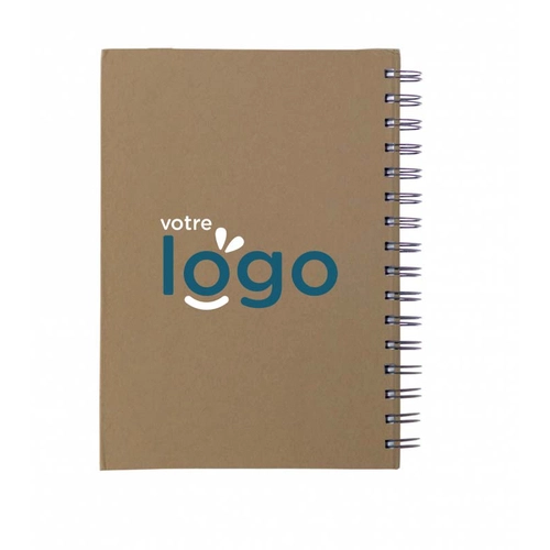 image du produit Carnet à spirales A5, bloc notes de 100 feuilles