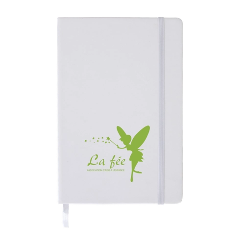 image du produit Carnet A5 80 feuilles lignées - avec marquage page ruban