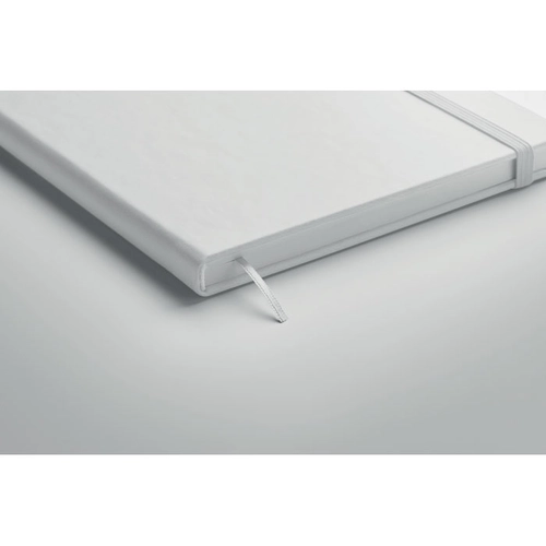 image du produit Carnet A5 avec couverture rigide 200 pages lignées - fabrication Europe