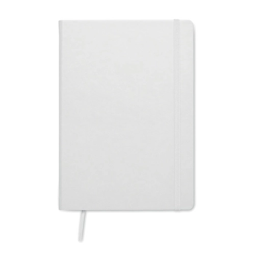 image du produit Carnet A5 avec couverture rigide 200 pages lignées - fabrication Europe