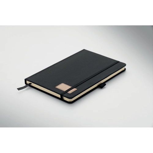 image du produit Carnet A5 avec couverture rigide en velours côtelé de polyester RPET 