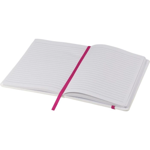 image du produit Carnet A5 avec élastique de couleur - 80 feuilles lignées