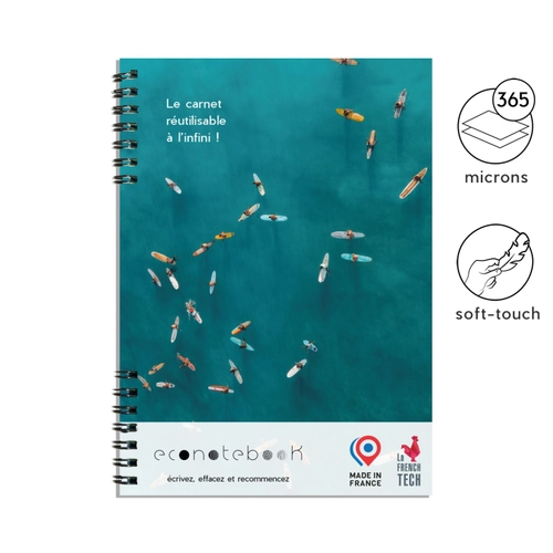 image du produit Carnet A5 réutilisable fabriqué en France - EcoNotebook