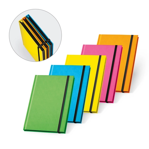 image du produit Carnet A5 WATTER fluorescent - couverture rigide