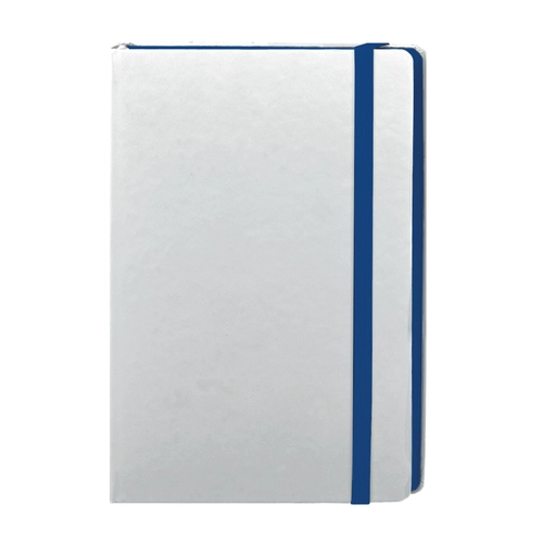 image du produit Carnet A5 WHITE en papier blanc 192 pages - couverture rigide