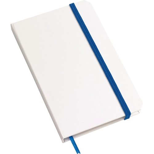 image du produit Carnet A6 AUTHOR, bloc notes blanc avec élastique colorée