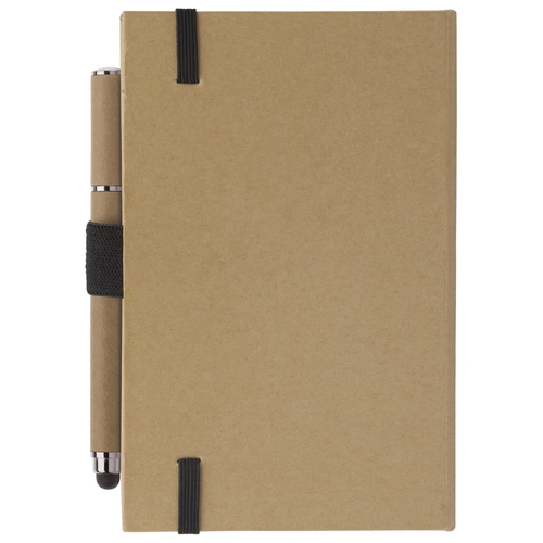 image du produit Carnet A6 en carton, bloc notes avec stylo-stylet inclus