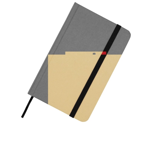 image du produit Carnet A6 uni recyclé à couverture rigide