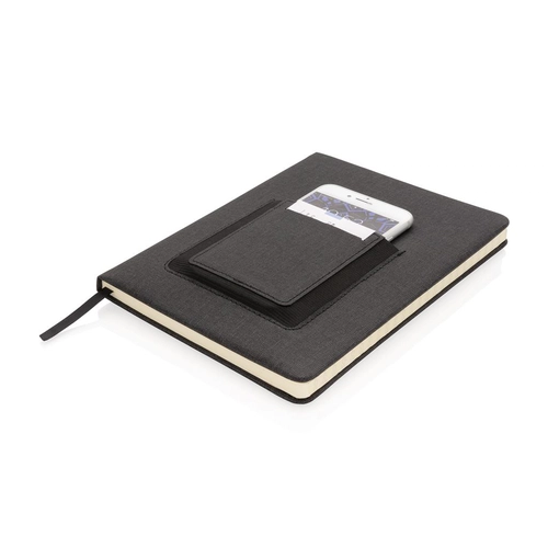 image du produit Carnet de notes A5 - cahier avec pochette téléphone