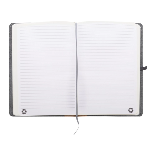 image du produit Carnet de notes A5 en RPET et liège - 80 feuilles lignées en papier recyclé