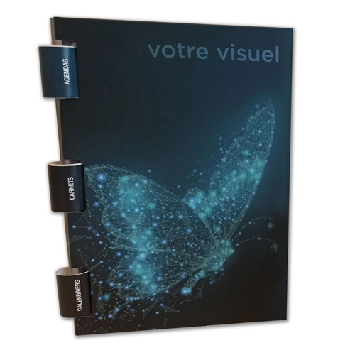 image du produit Carnet SPIBOOK couverture 100% personnalisable - spirale papier