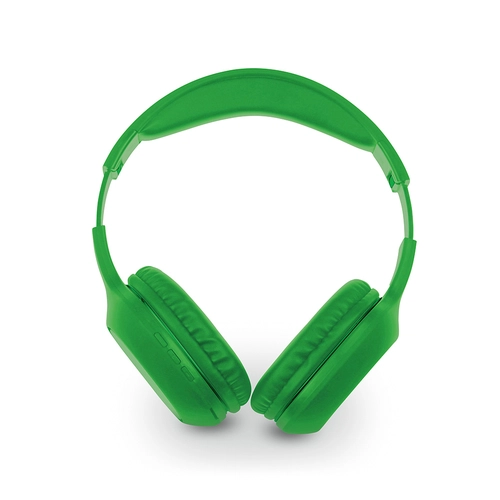 image du produit Casque audio bluetooth en plastique recyclé avec 8 heures d'autonomie