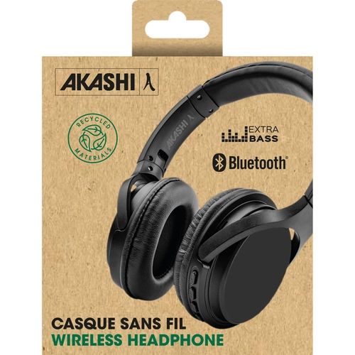 image du produit Casque eco sans fil Bluetooth 5.0 avec micro