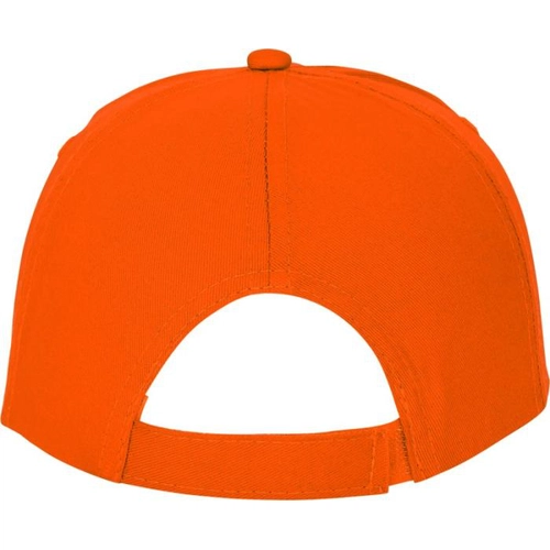 image du produit Casquette 5 panneaux avec fermeture velcro - Œillets brodés