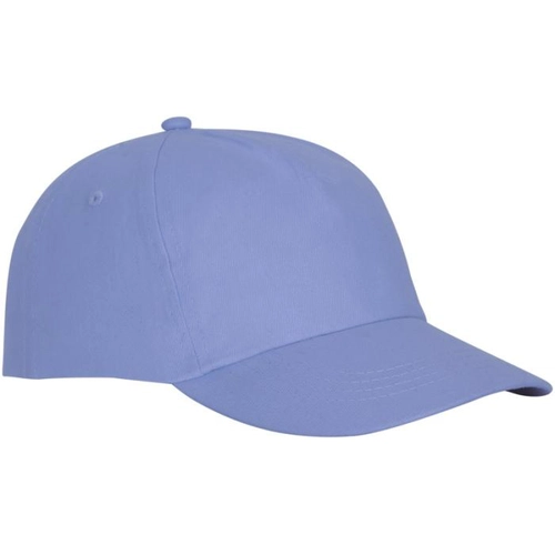 image du produit Casquette 5 panneaux avec fermeture velcro - Œillets brodés