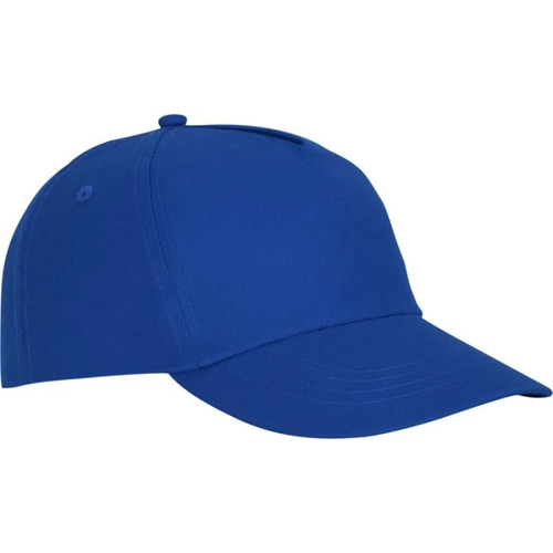 image du produit Casquette 5 panneaux avec fermeture velcro - Œillets brodés