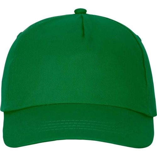 image du produit Casquette 5 panneaux avec fermeture velcro - Œillets brodés