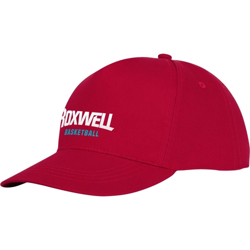 image du produit Casquette 5 panneaux avec fermeture velcro - Panneau frontal renforcé