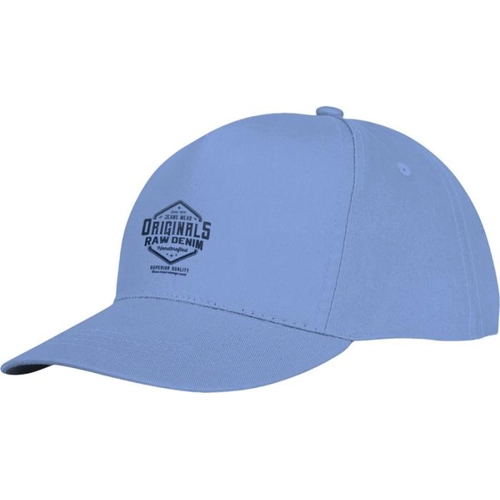 image du produit Casquette 5 panneaux avec fermeture velcro - Panneau frontal renforcé