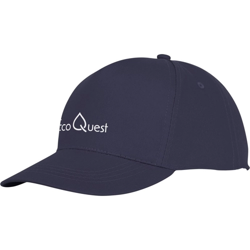 image du produit Casquette 5 panneaux avec fermeture velcro - Panneau frontal renforcé